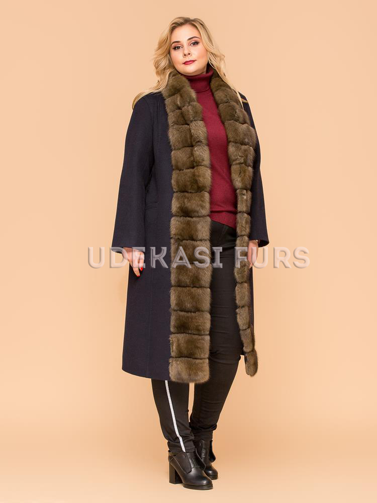 Пальто Loro Piana с соболя 9037-06 Udekasi Furs 